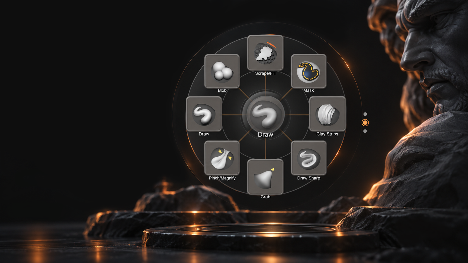 Brush library switcher